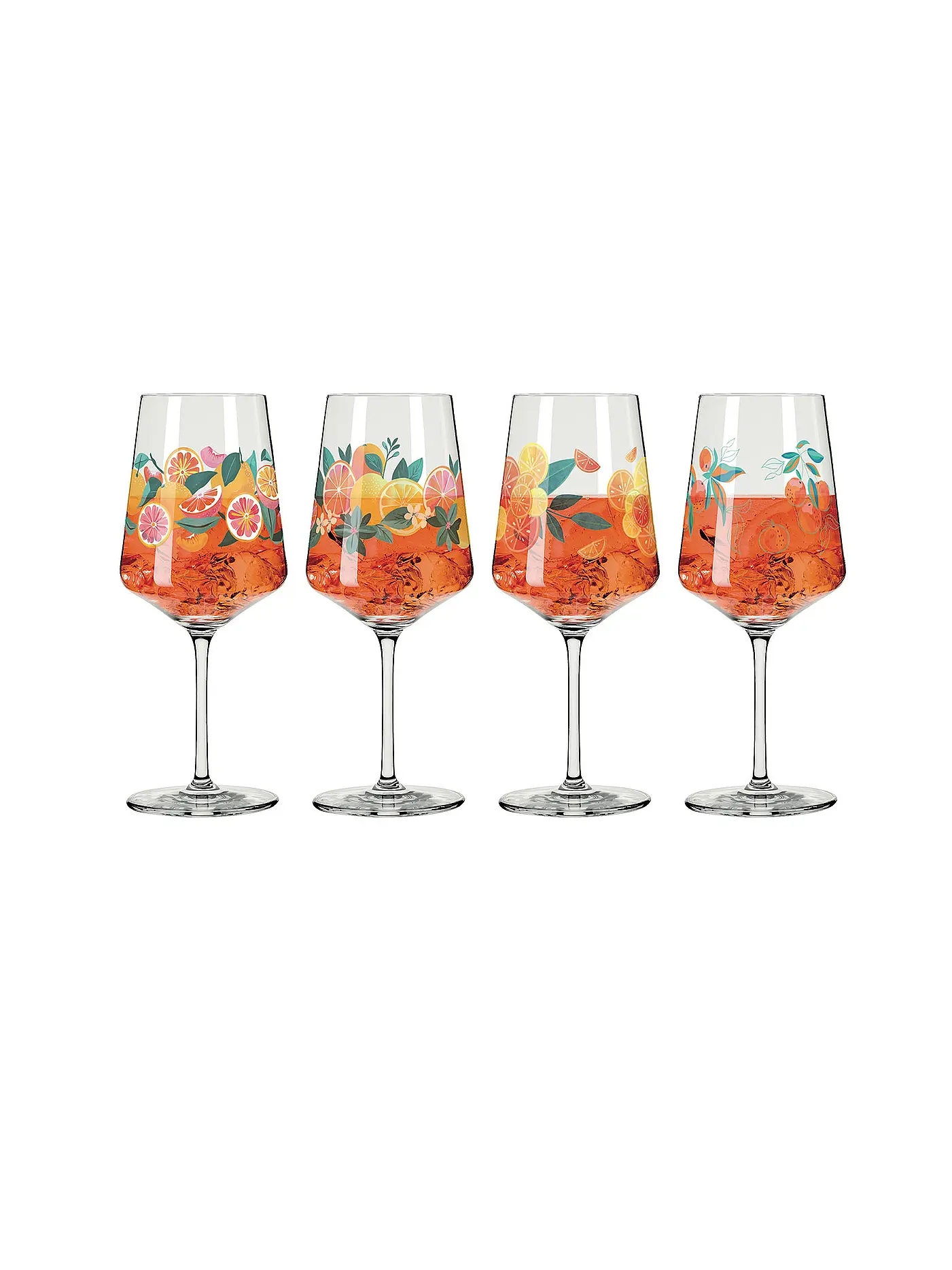 RITZENHOFF | Aperitifglas 4er Set SOMMERRAUSCH APERIZZO F25 Orange | 